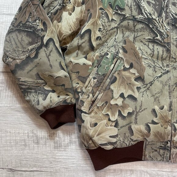 Cabela's Premier Northern Goose Down Hunting Jacket Size Medium Regular Realtree - Picture 2 of 10